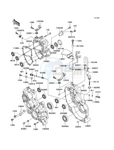 MULE 3010 DIESEL 4x4 KAF950D8F EU drawing Gear Box