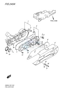 AN650Z ABS BURGMAN EXECUTIVE EU-UK drawing FINAL GEAR CASE