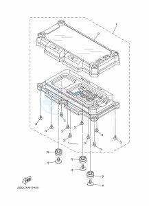 TRACER 900 MTT850 (B5CF) drawing METER