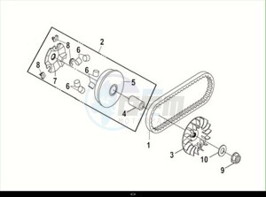 CRUISYM a 300 (LV30W2Z1-EU) (M2) drawing MOVABLE DRIVE FACE