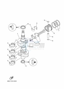 F30LA-2018 drawing CRANKSHAFT--PISTON