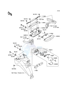 1400GTR_ABS ZG1400CBF FR GB XX (EU ME A(FRICA) drawing Taillight(s)