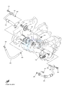 YZ250F (17DH 17DJ 17DK 17DL) drawing OIL PUMP