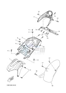 NS50F AEROX 4 (1GB1 1GB1 1GB1 1GB1 1GB1) drawing FENDER