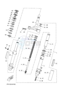 NS50N NITRO NAKED (1PL7 1PL7) drawing FRONT FORK