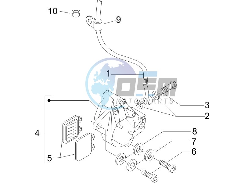 Brakes hose  - Calipers