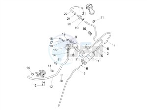 PRIMAVERA 125 4T 3V IGET IE ABS-NOABS E2-E4 (APAC) drawing Anti-percolation system