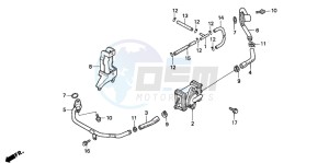 NTV650 drawing AIR SUCTION VALVE