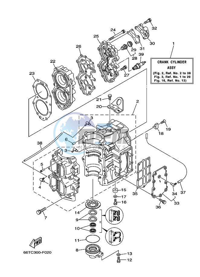 CYLINDER--CRANKCASE