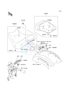 VN 2000 D [VULCAN 2000 LIMITED] (6F) D6F drawing SEAT