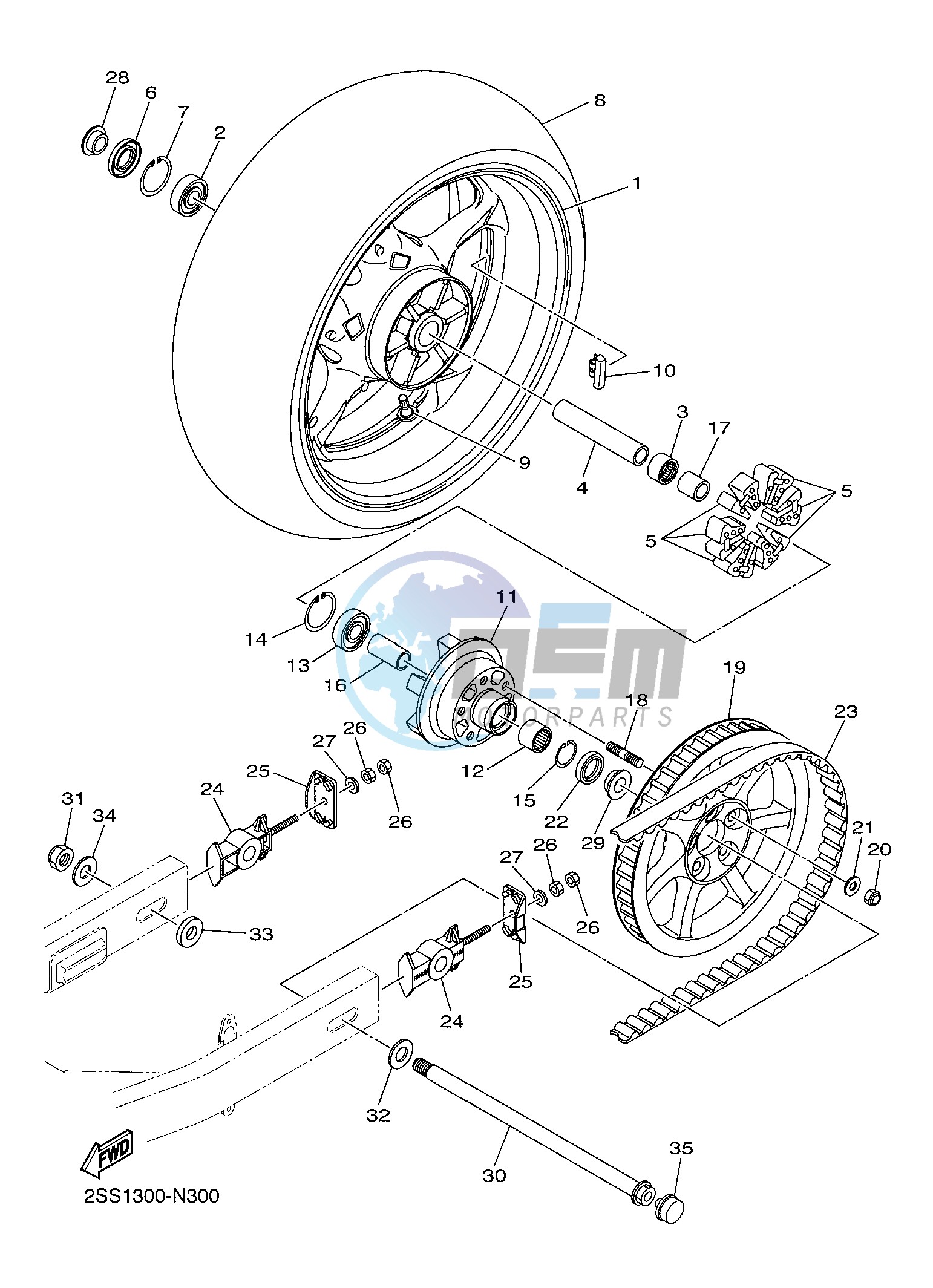 REAR WHEEL