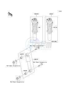 KAF 620 E [MULE 3010 4X4] (E6F-E8F) E8F drawing SHOCK ABSORBER-- S- -