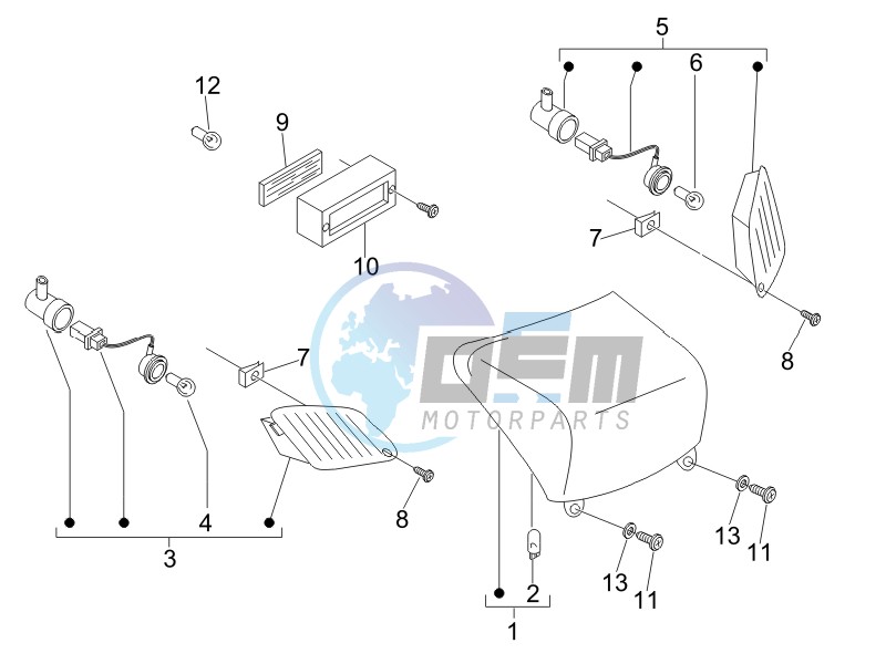 Tail light - Turn signal lamps