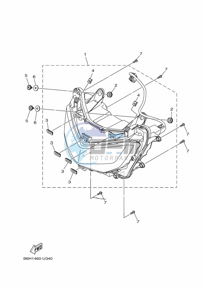 M. CYLINDER FOR DISK BRAKE