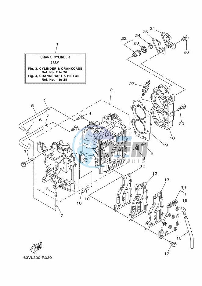 CYLINDER--CRANKCASE