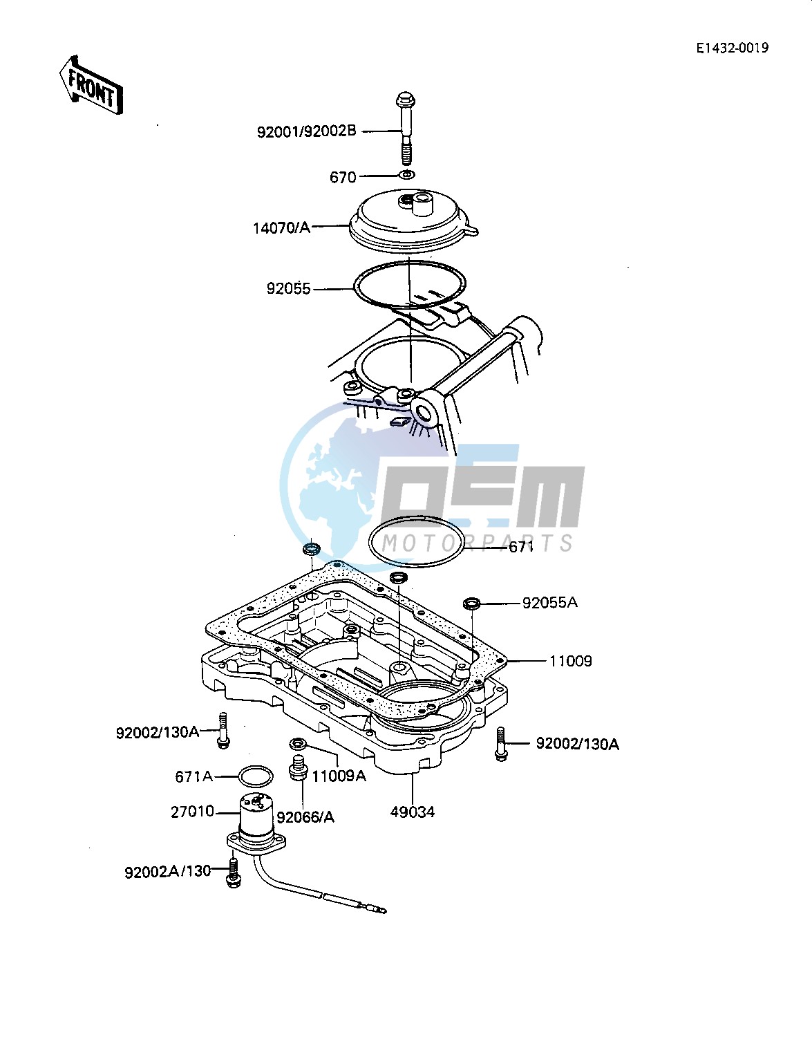 BREATHER COVER_OIL PAN