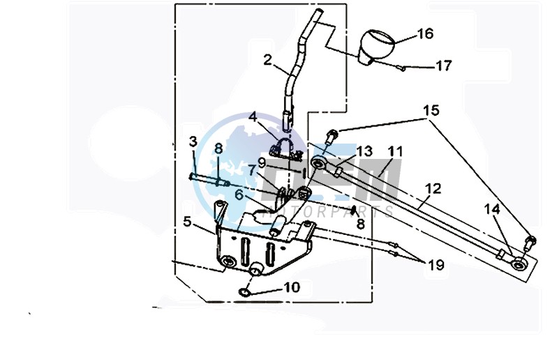 SHIFT ROD - SHIFT LEVER