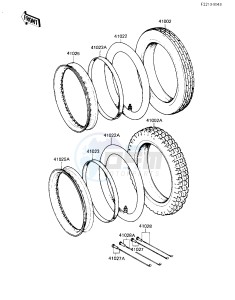 KD 80 M [KD80] (M3-M7) [KD80] drawing WHEELS_TIRES