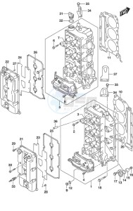 DF 300AP drawing Cylinder Head