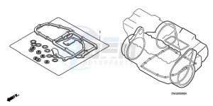 CBF1000S9 France - (F / ABS CMF) drawing GASKET KIT B