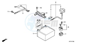 SH1509 Europe Direct - (ED) drawing BATTERY