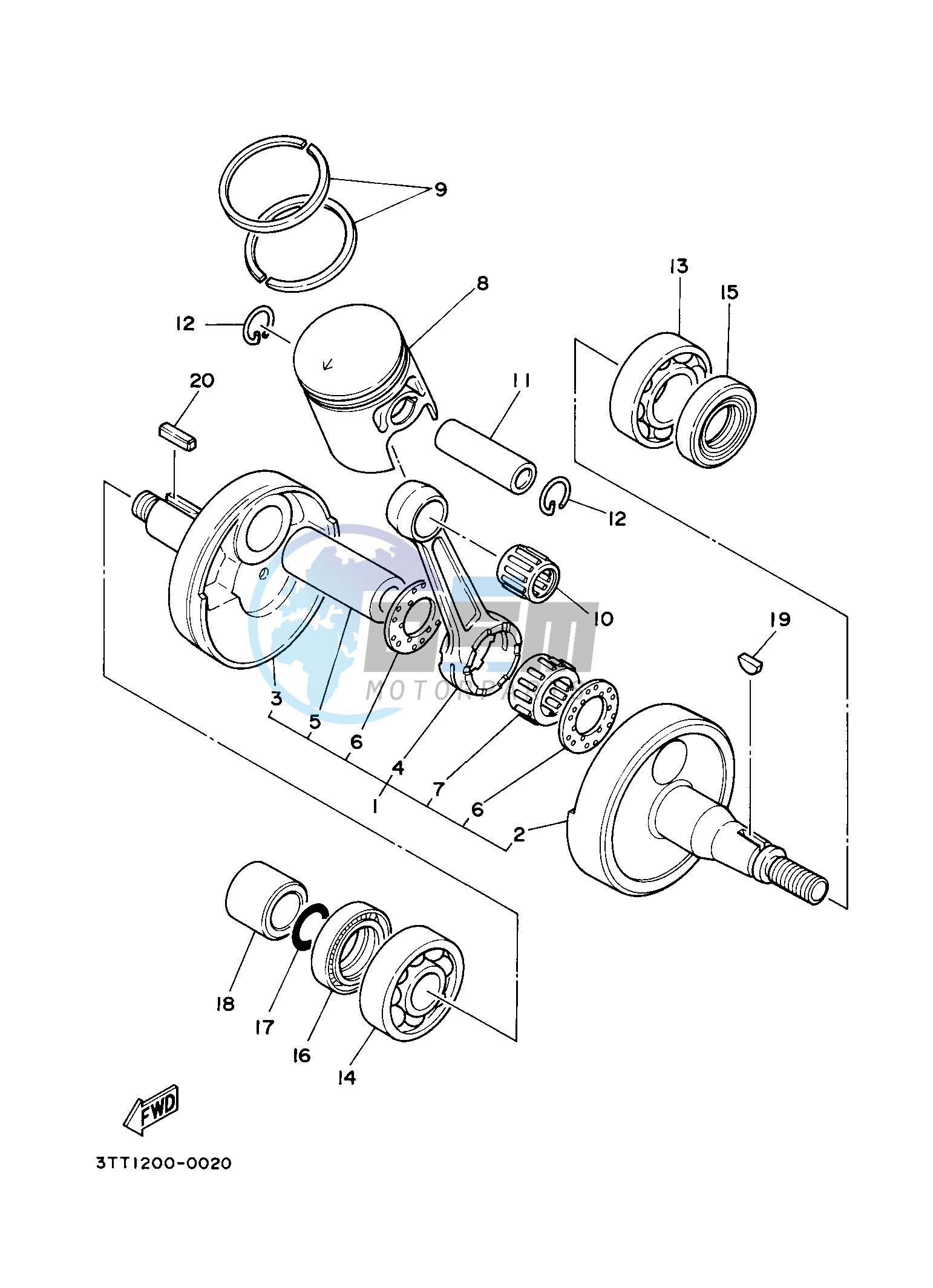 CRANKSHAFT & PISTON