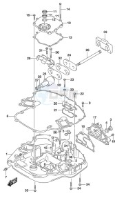 DF 300AP drawing Engine Holder