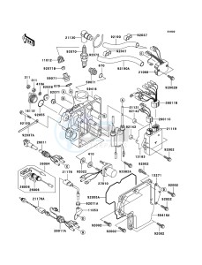 JET SKI 800 SX-R JS800A7F FR drawing Ignition System