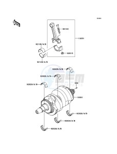 ER-6f ABS EX650DBF GB XX (EU ME A(FRICA) drawing Crankshaft