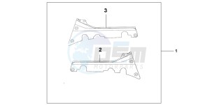 GL1800 drawing CHROME P.STEP COV