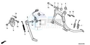 GL1800A SI - (SI) drawing STAND