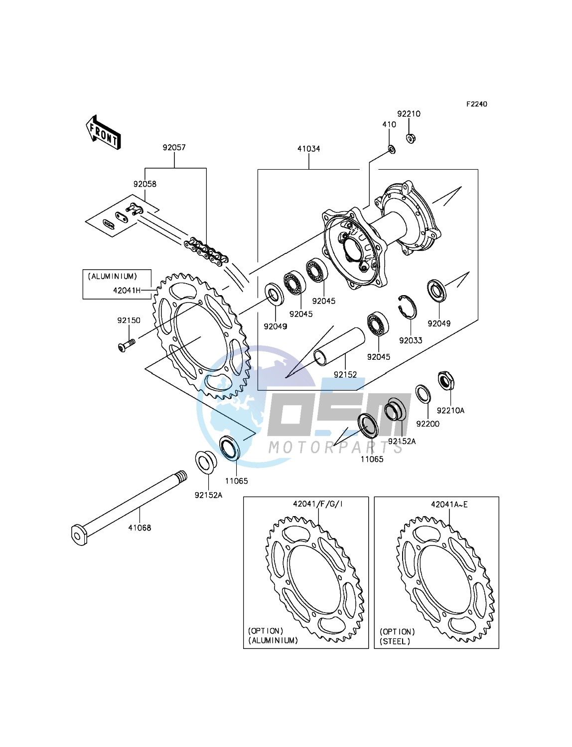 Rear Hub