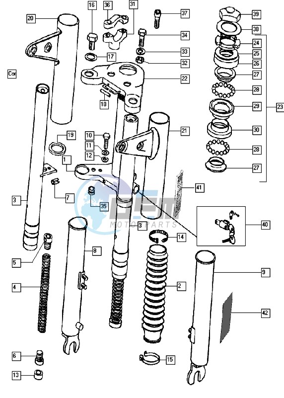 Front fork I