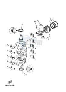 FL115AET1X drawing CRANKSHAFT--PISTON