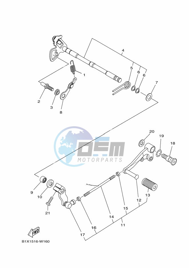 SHIFT SHAFT