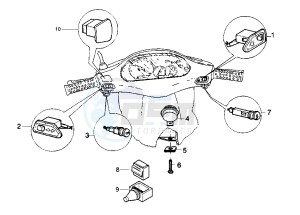 Runner PUREJET 50 drawing Handlebar Switch