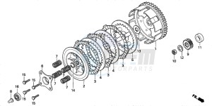 MT50S drawing CLUTCH