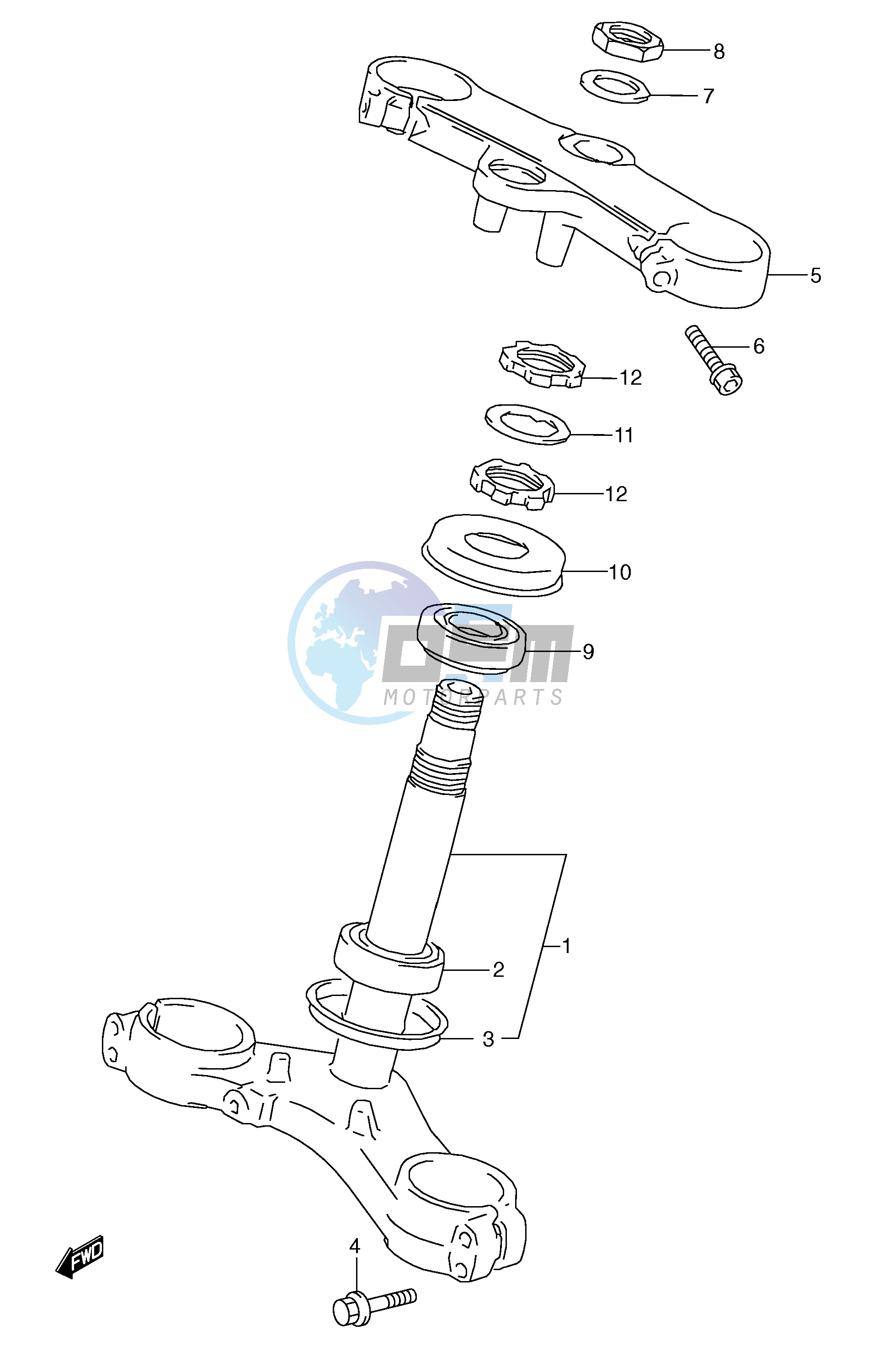 STEERING STEM