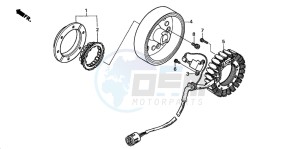 TRX450S drawing GENERATOR