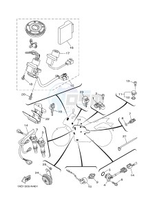 MT07A MT-07 ABS 700 (1XBA 1XBB) drawing ELECTRICAL 2