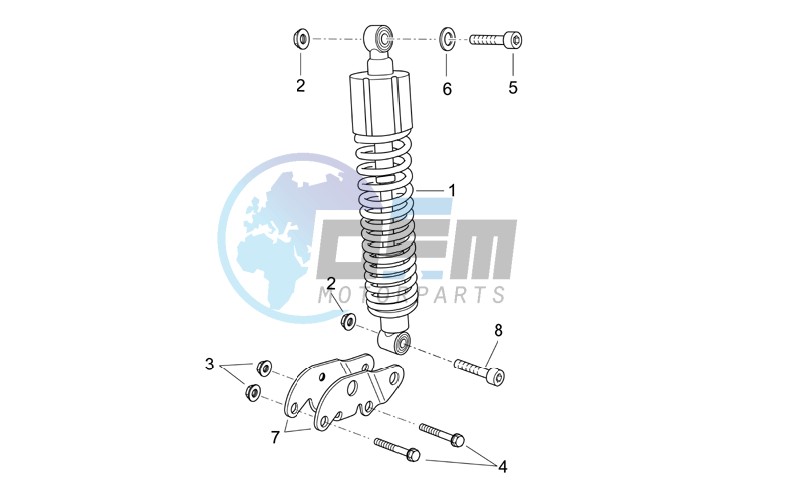 Rear Shock absorber