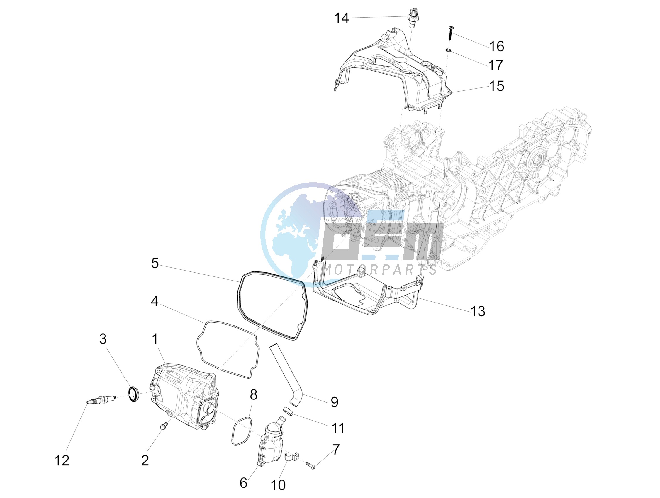 Cylinder head cover