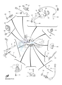 XVS950CR BOLT C-SPEC (B33J) drawing ELECTRICAL 1