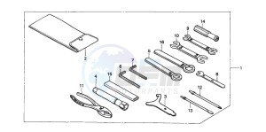 VT600C 400 drawing TOOLS