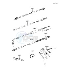 AR 50 A (A1) drawing CABLES