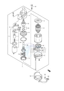 DF 40A drawing Starting Motor