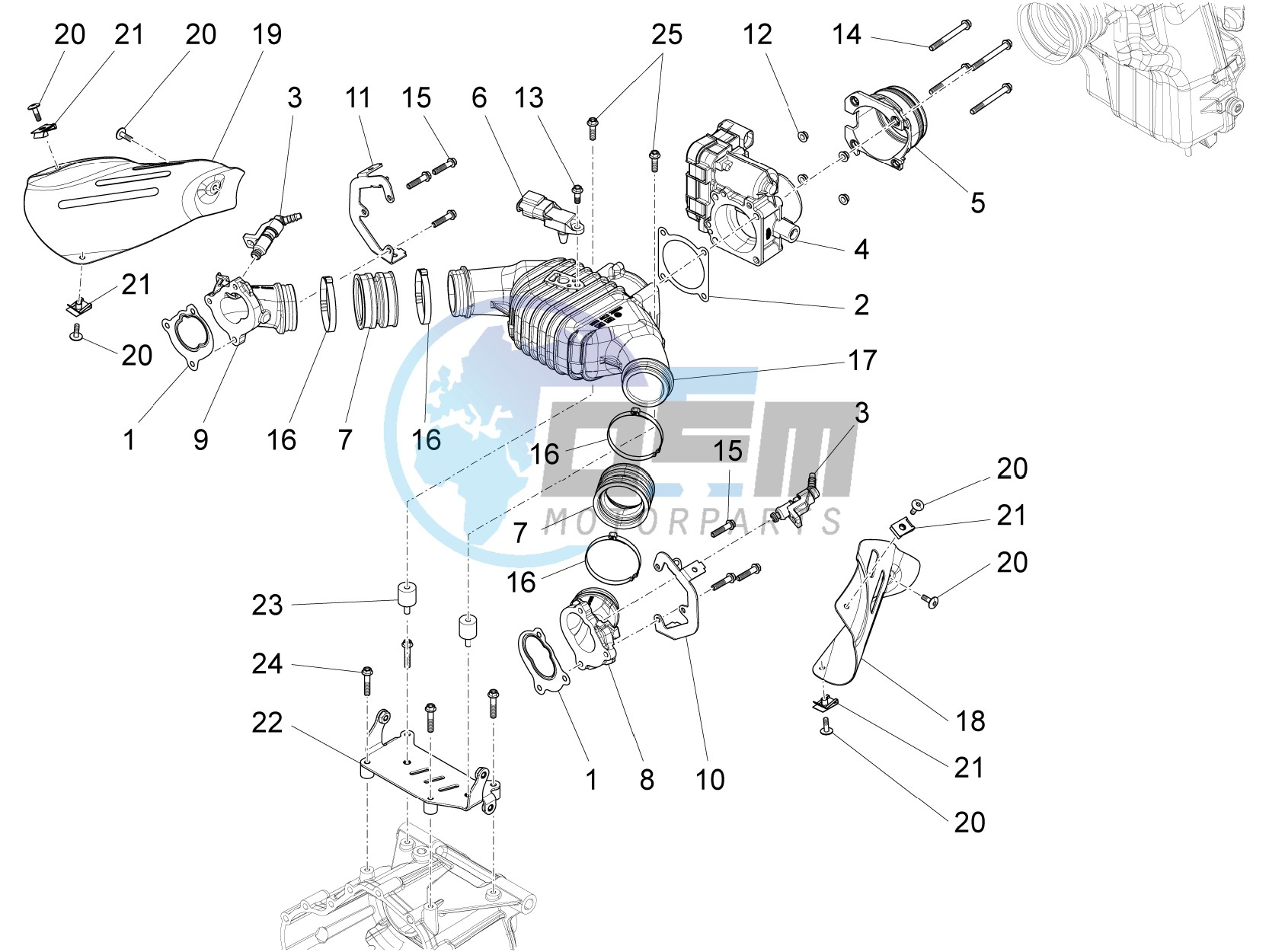 Throttle body