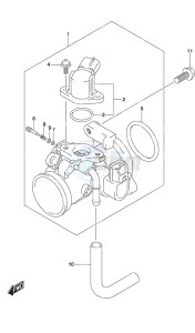 DF 20A drawing Throttle Body Remote Control