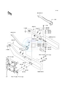 VN 900 C [VULCAN 900 CUSTOM] (7F-9FA) C8F drawing MUFFLER-- S- -