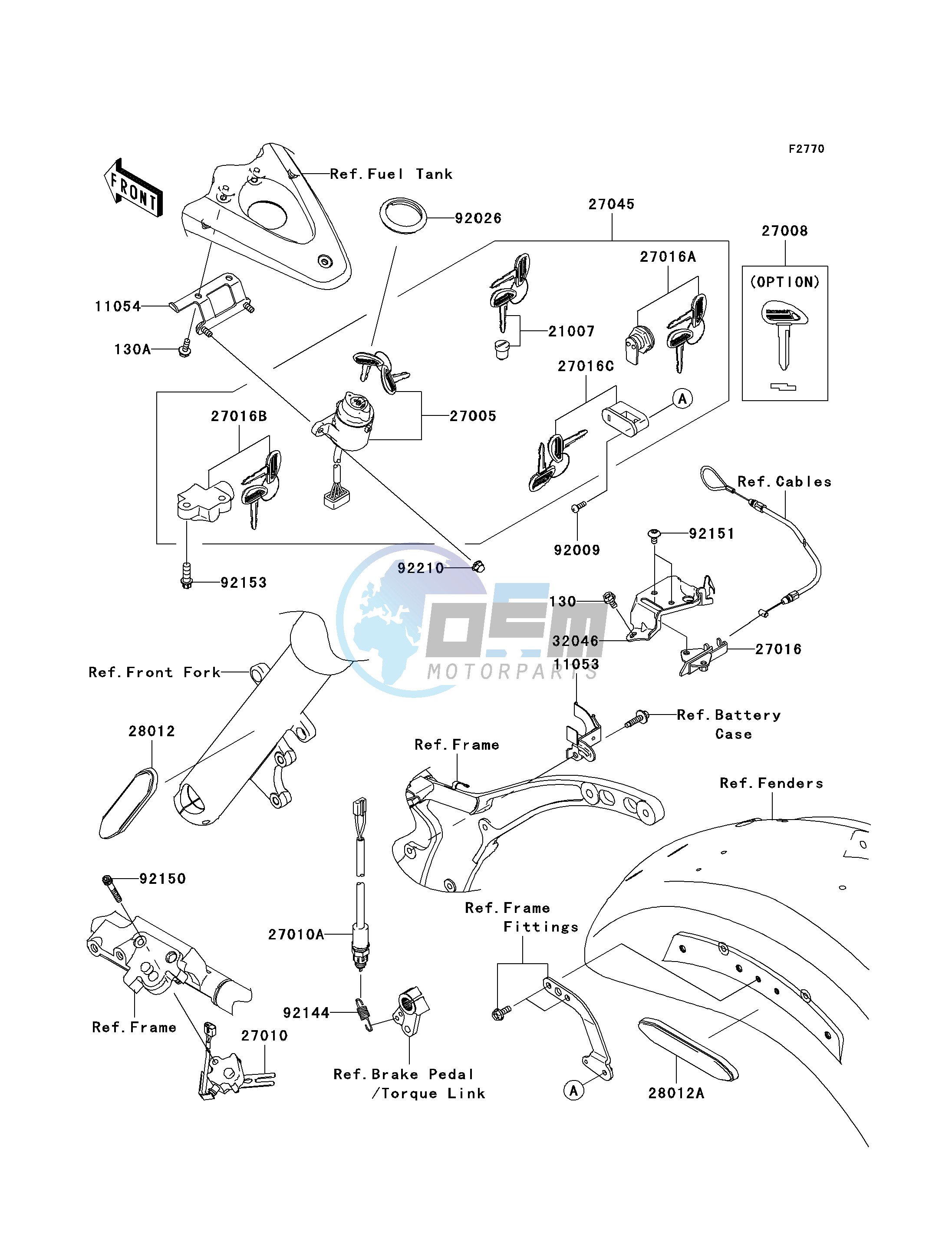 IGNITION SWITCH_LOCKS_REFLECTORS